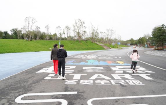 北京冬奧公園成新打卡地 永定河左岸區(qū)域已開放